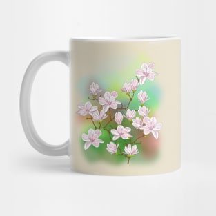 Magnolia with background Mug